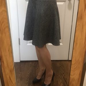 Saks Fifth Avenue Stretchy fit and flare skirt